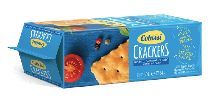 Colussi Crackers unsalted コルッシプレーンクラッカー250g